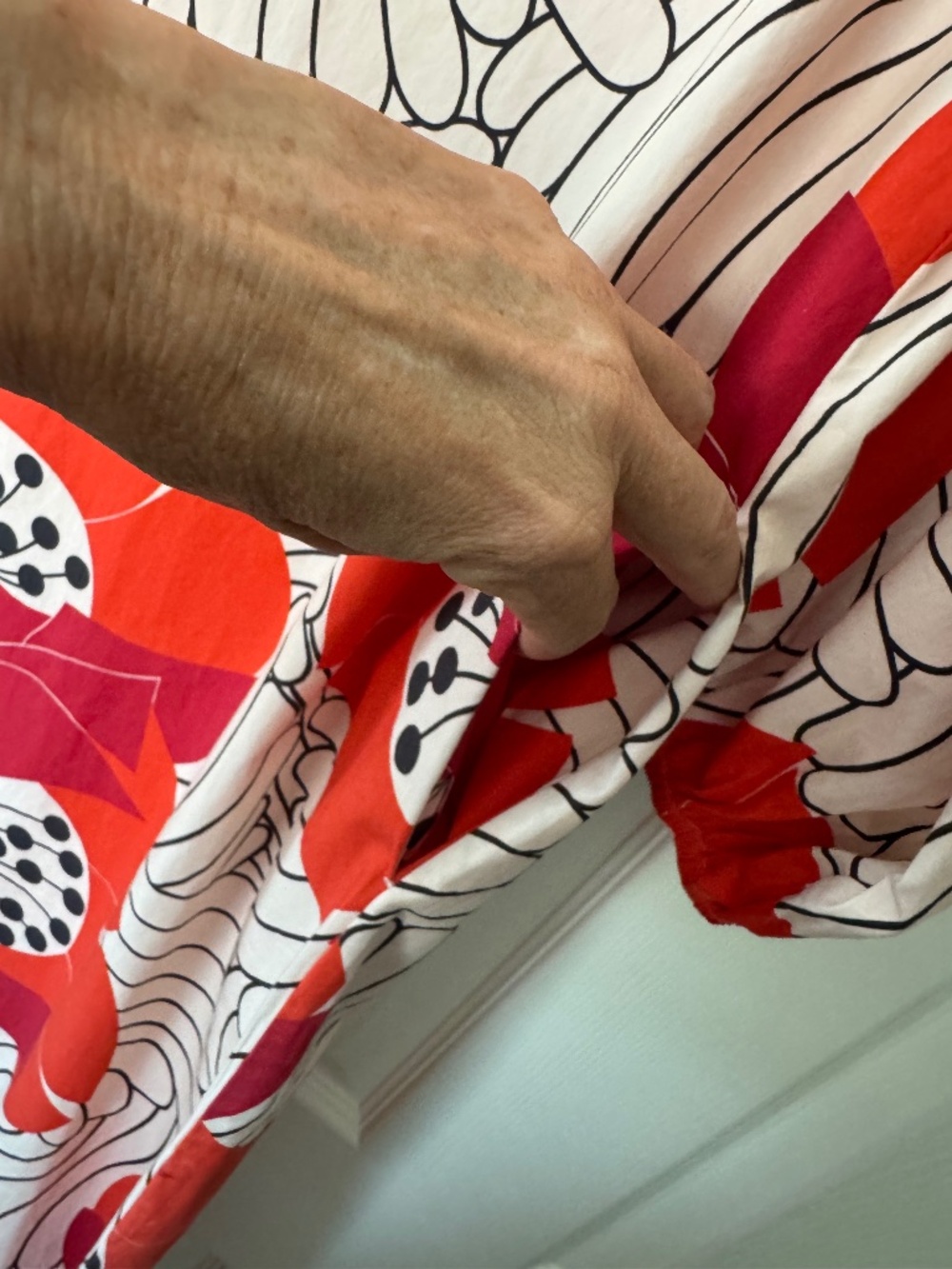 NWT, FRANCES VALENTINE, MINNOW DRESS IN DARLING JAPANESE POPPY PRINT - Picture 11 of 16